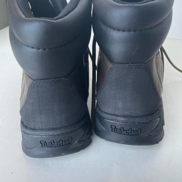 Timberland Mens Earthkeepers Black Leather Side Zip Ankle Boots 9820R Size :13 main image 8